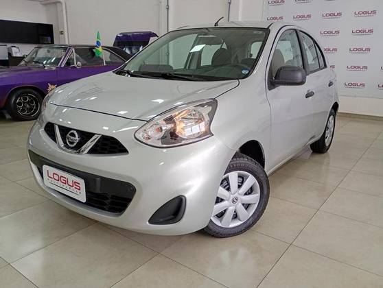 NISSAN MARCH 1.0 ACTIVE 16V FLEX 4P MANUAL NISSAN MARCH 1.0 ACTIVE 16V FLEX 4P MANUAL